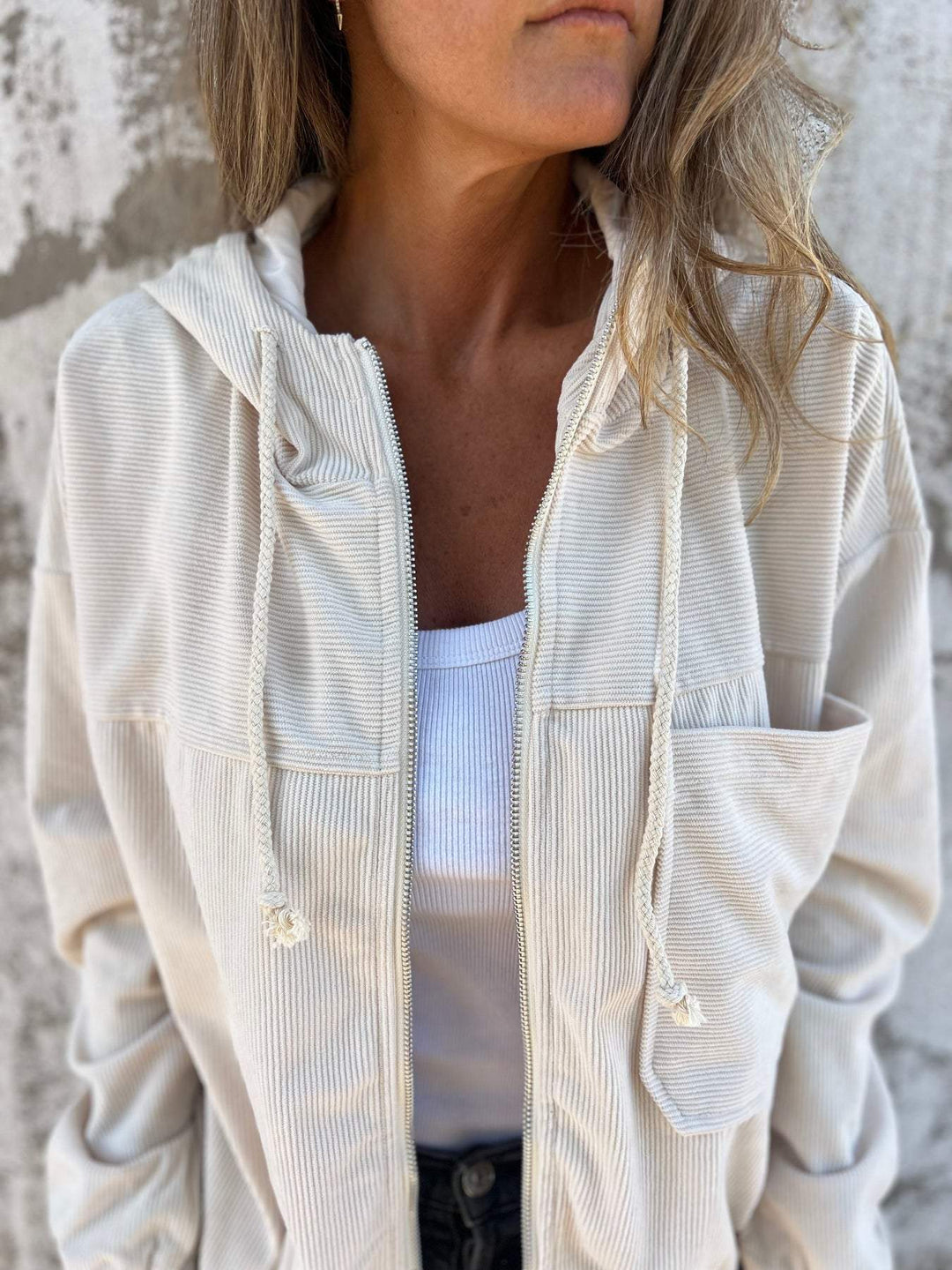 Audrey | Casual Jacket With Hood