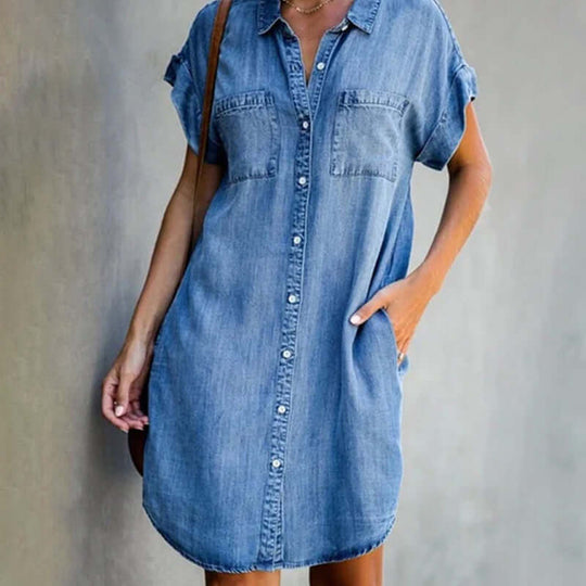 Mylie | Casual Button Dress