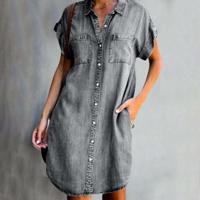 Mylie | Casual Button Dress