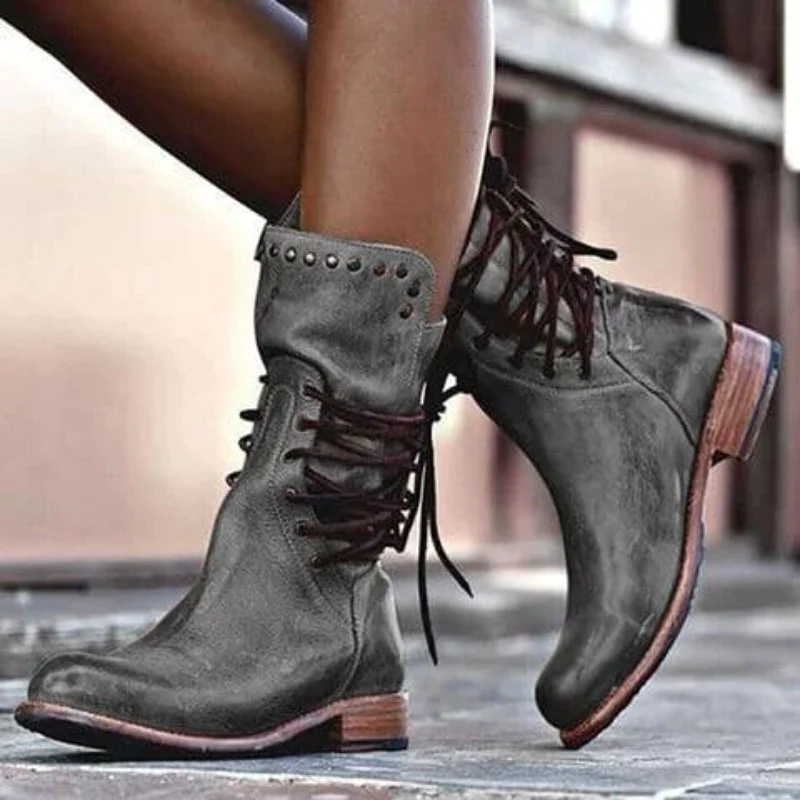 Alma | Lace-up Boots