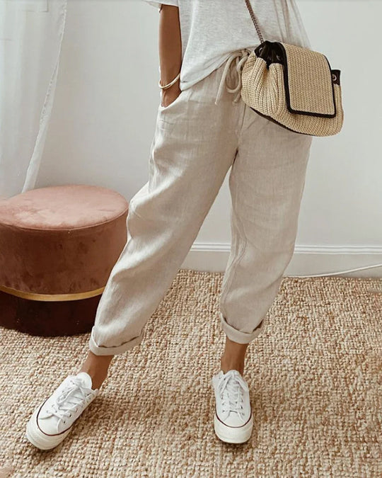 Dahliana | Relaxed Tapered Trousers