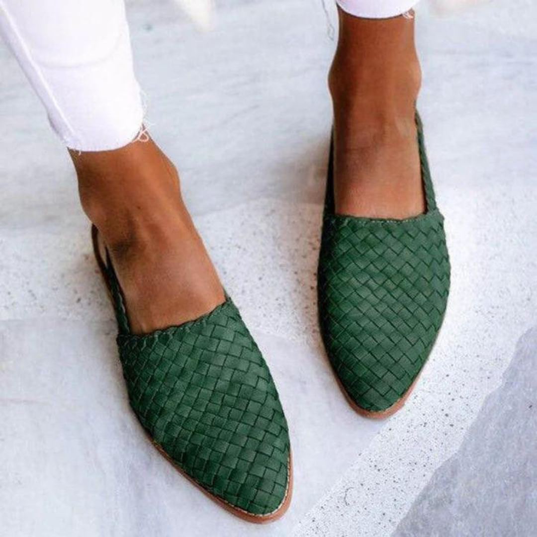 Harmony | Chic Woven Slingbacks