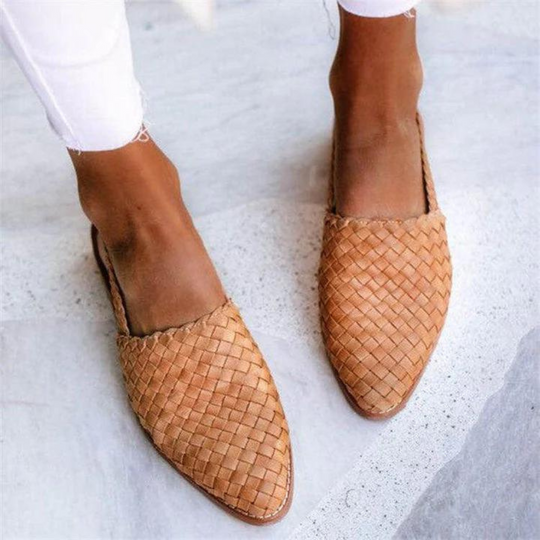 Harmony | Chic Woven Slingbacks