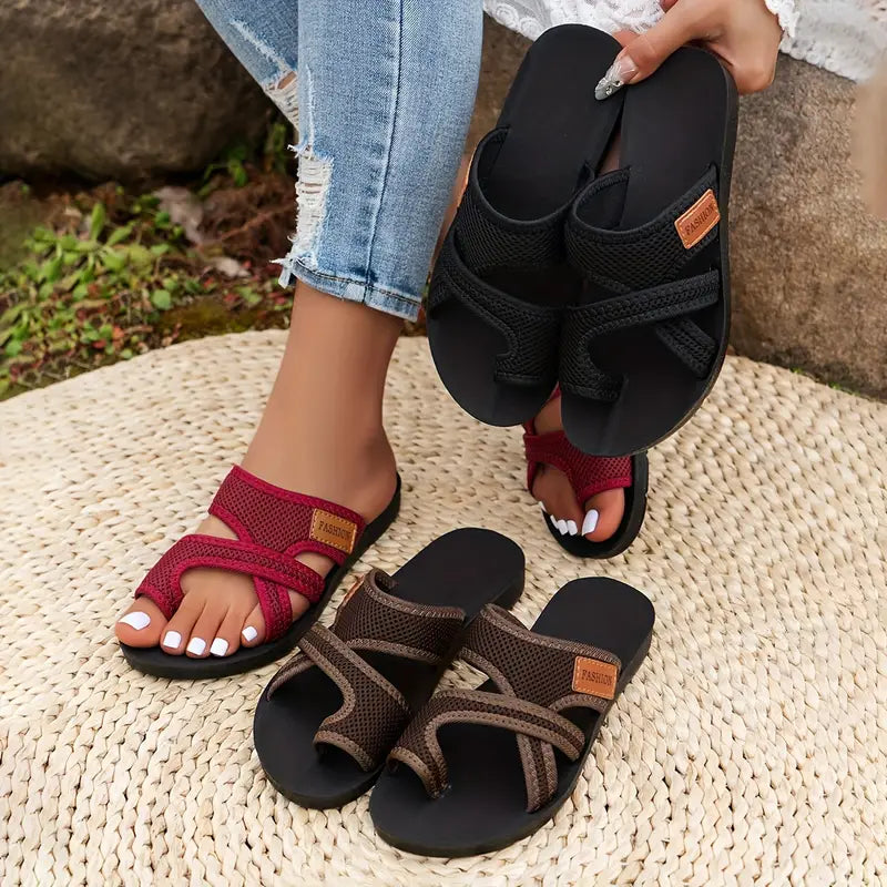 Kaiya | Comfy Slip-On Sandals