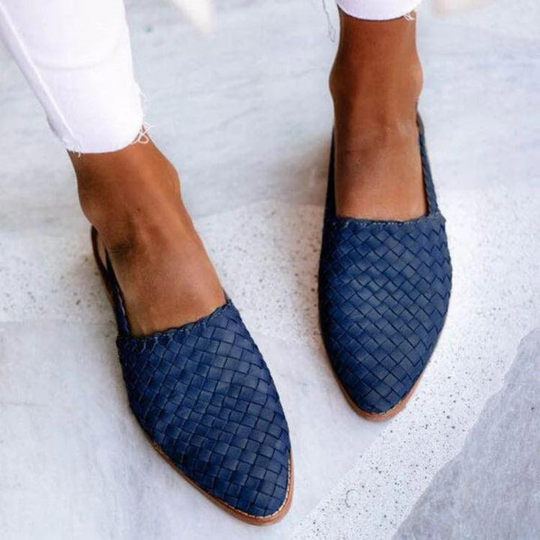 Harmony | Chic Woven Slingbacks