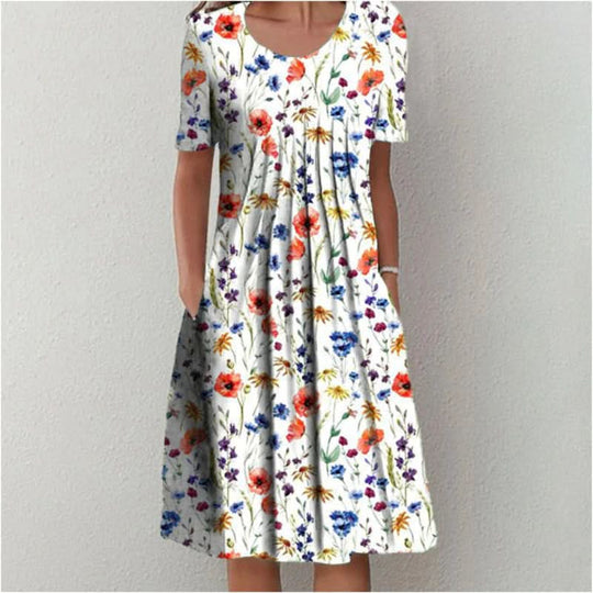 Kinsley | Flowing Floral Dress