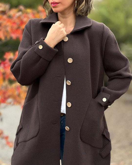 Lily™ | Coat with Side Bow