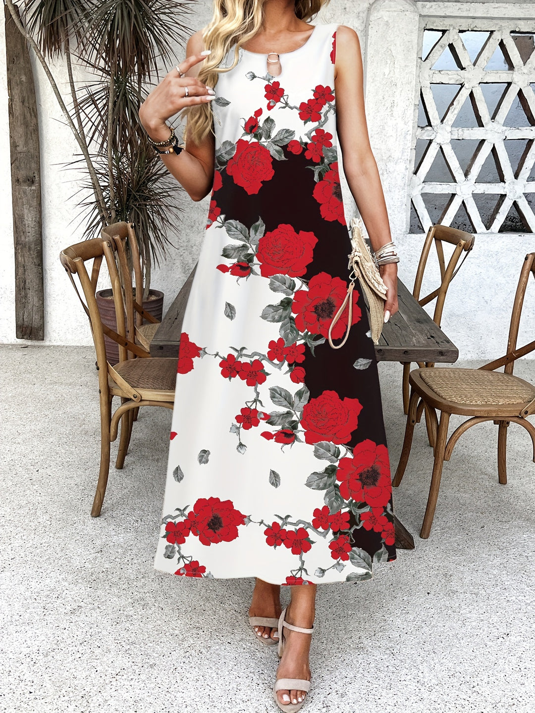 Estella | Graceful Floral Dress