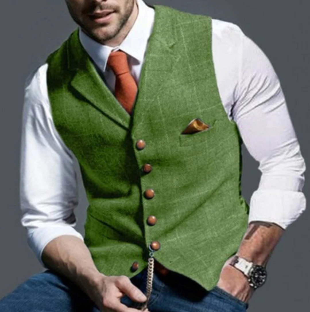 Zane™ | Elegant Buttoned Vest