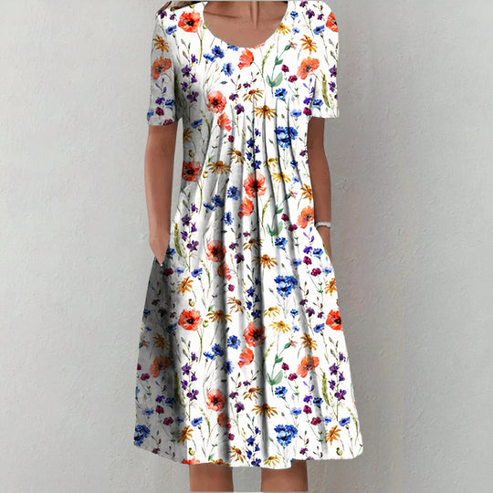 Kimberley | Flowing Floral Midi