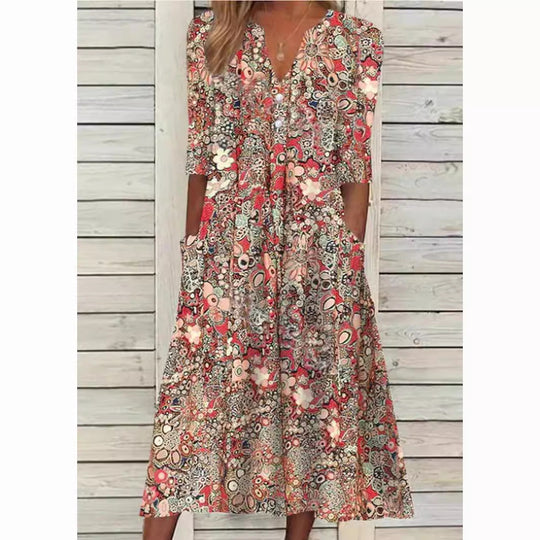 Harmony | Flowing Boho Dress