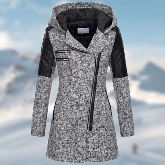 Rozy™ | Long Winter Coat with Hood for Women