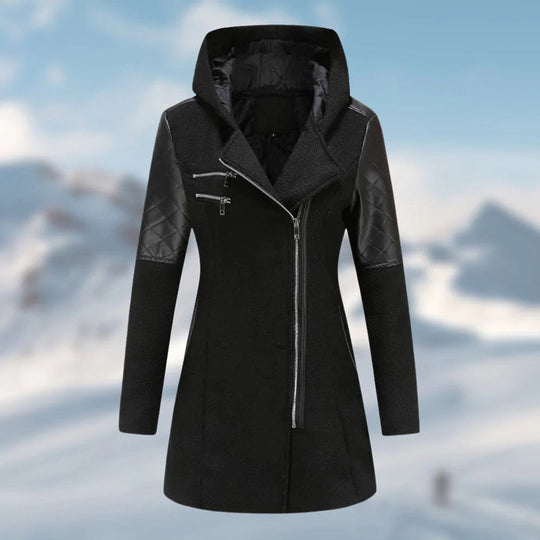 Rozy™ | Long Winter Coat with Hood for Women