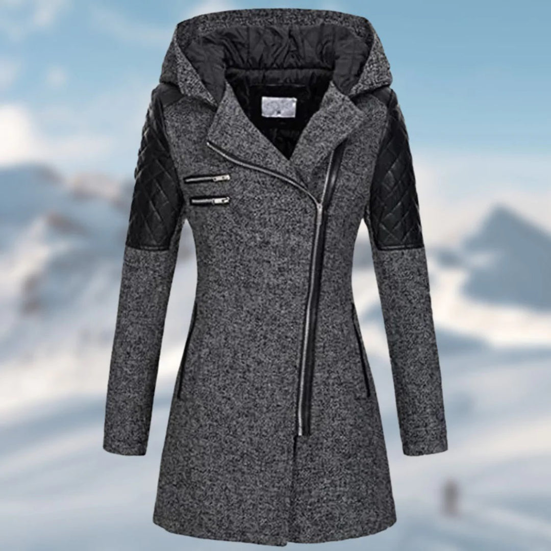 Rozy™ | Long Winter Coat with Hood for Women