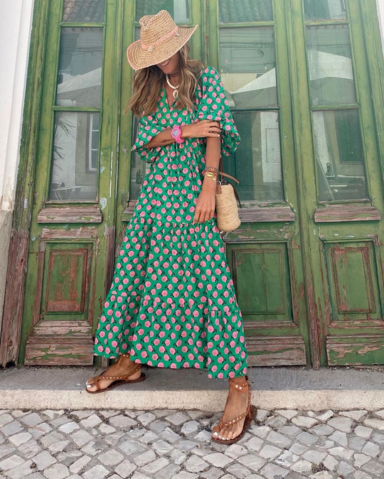 Calliope | Flowing Boho Dress