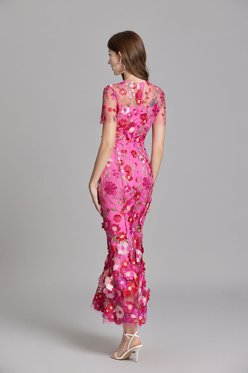 Lucienne | Floral Elegance Dress