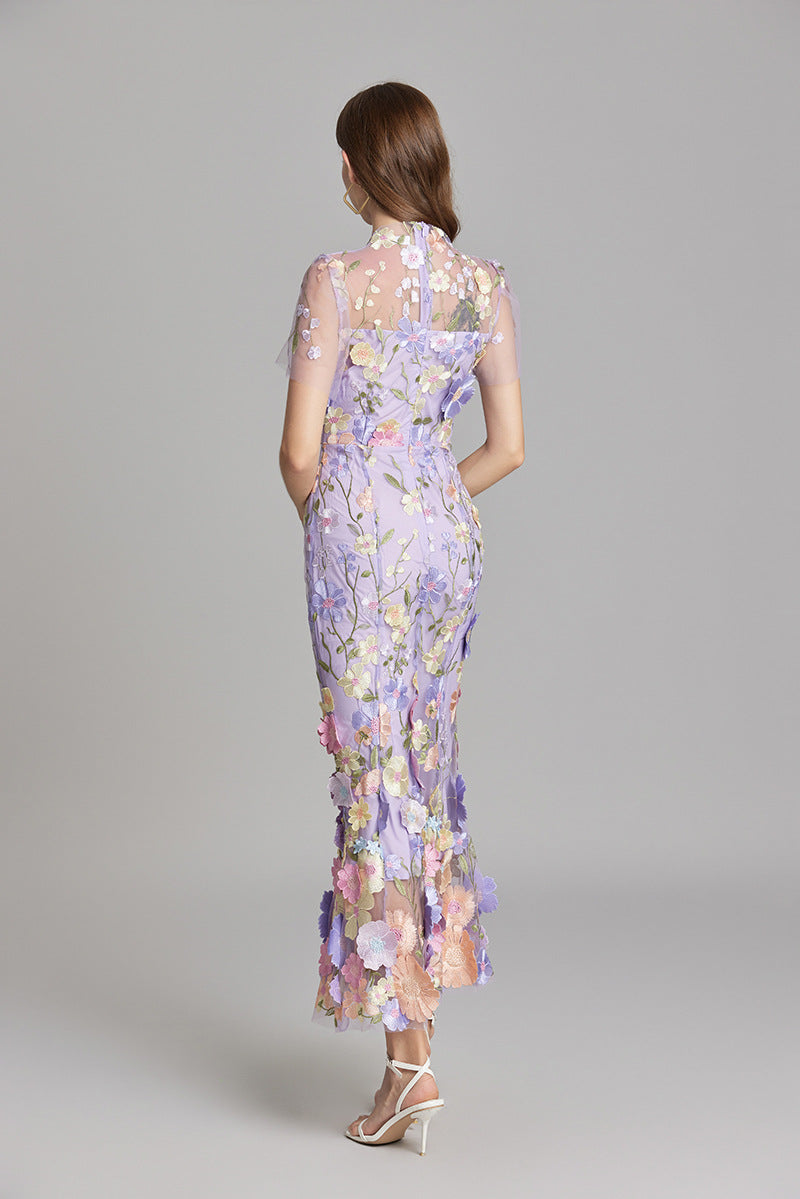 Lucienne | Floral Elegance Dress