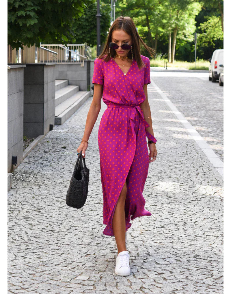 Zoe | Flowing Wrap Dress