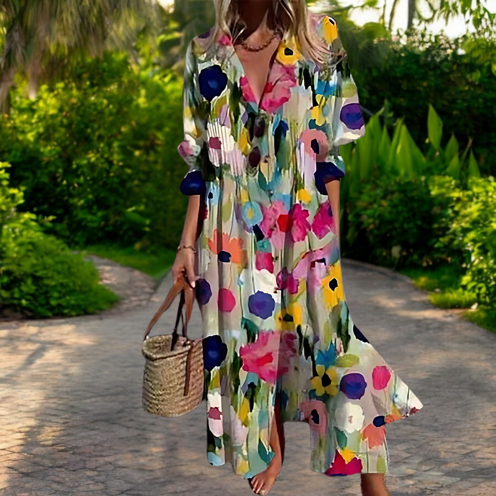 Sonnet | Flowing Floral Dress