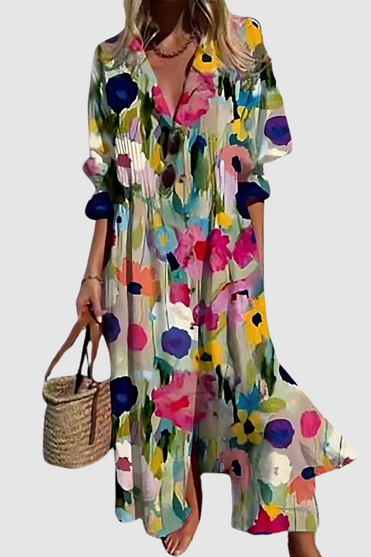 Sonnet | Flowing Floral Dress