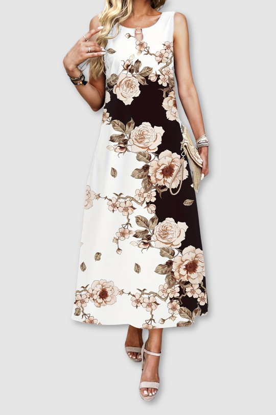 Estella | Graceful Floral Dress