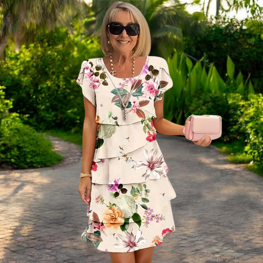 Vivienne | Floral Layered Dress