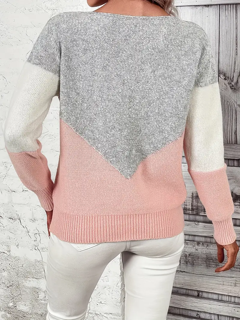 April | Casual Long Sleeve Sweater