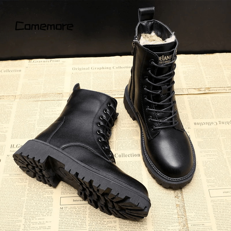 Amber | Winter Lace-up Boots