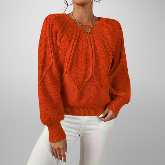 Jessie | Luxe Cable-Knit Pullover