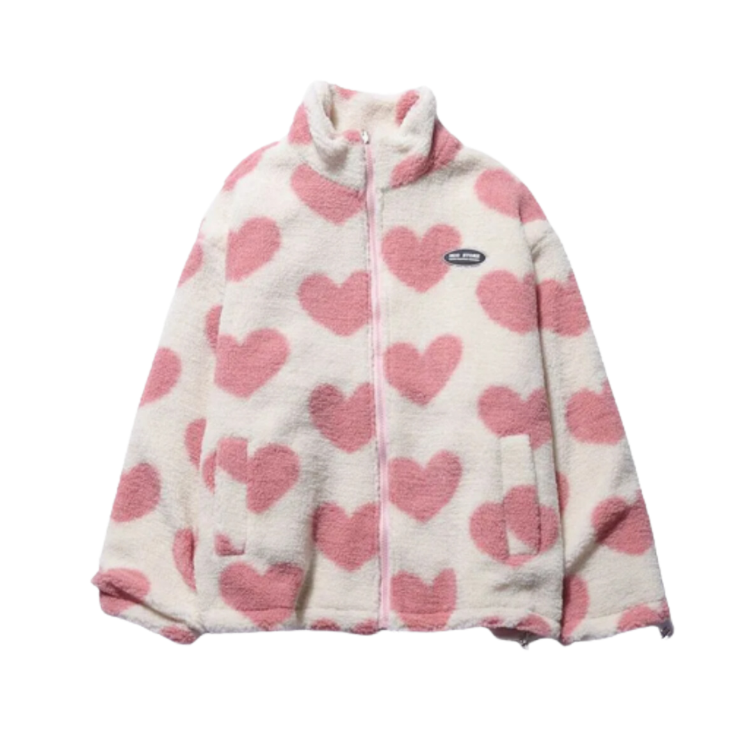 Mable | Double-Sided Heart Coat