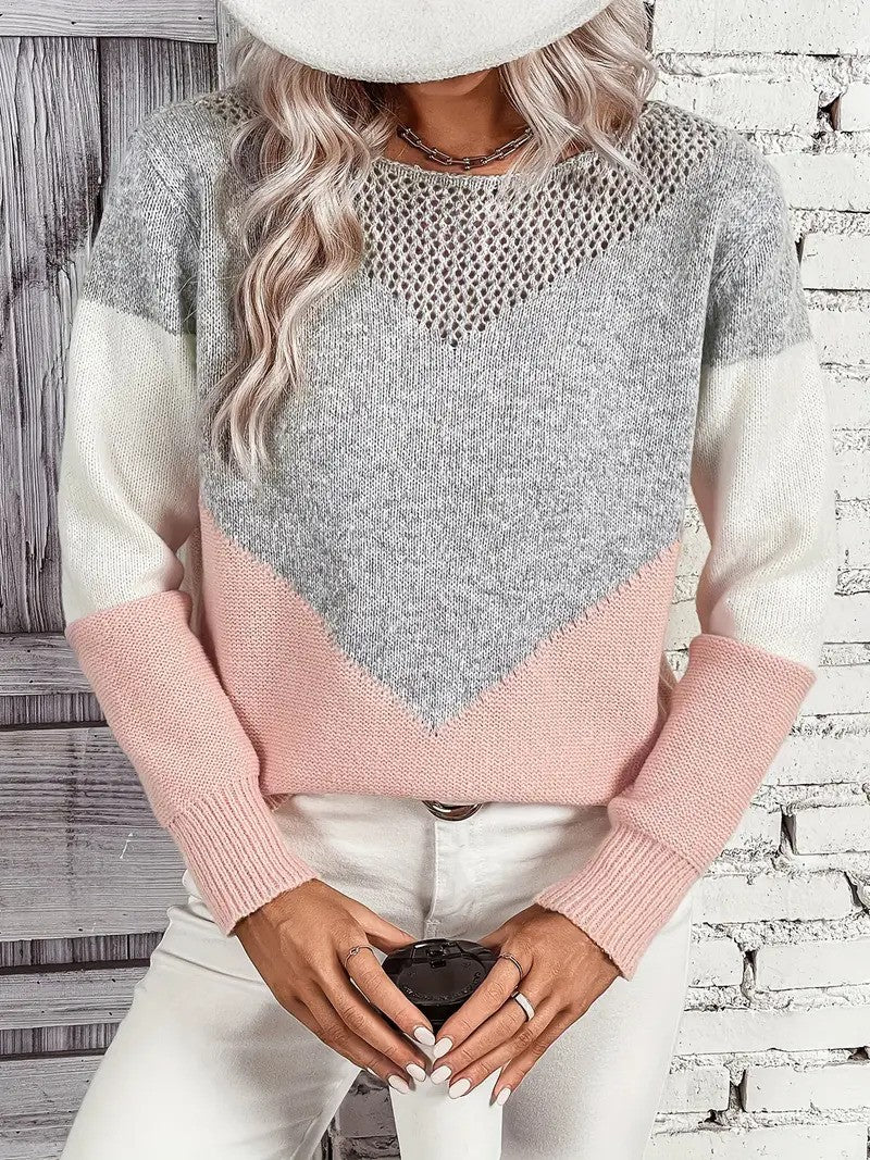 April | Casual Long Sleeve Sweater